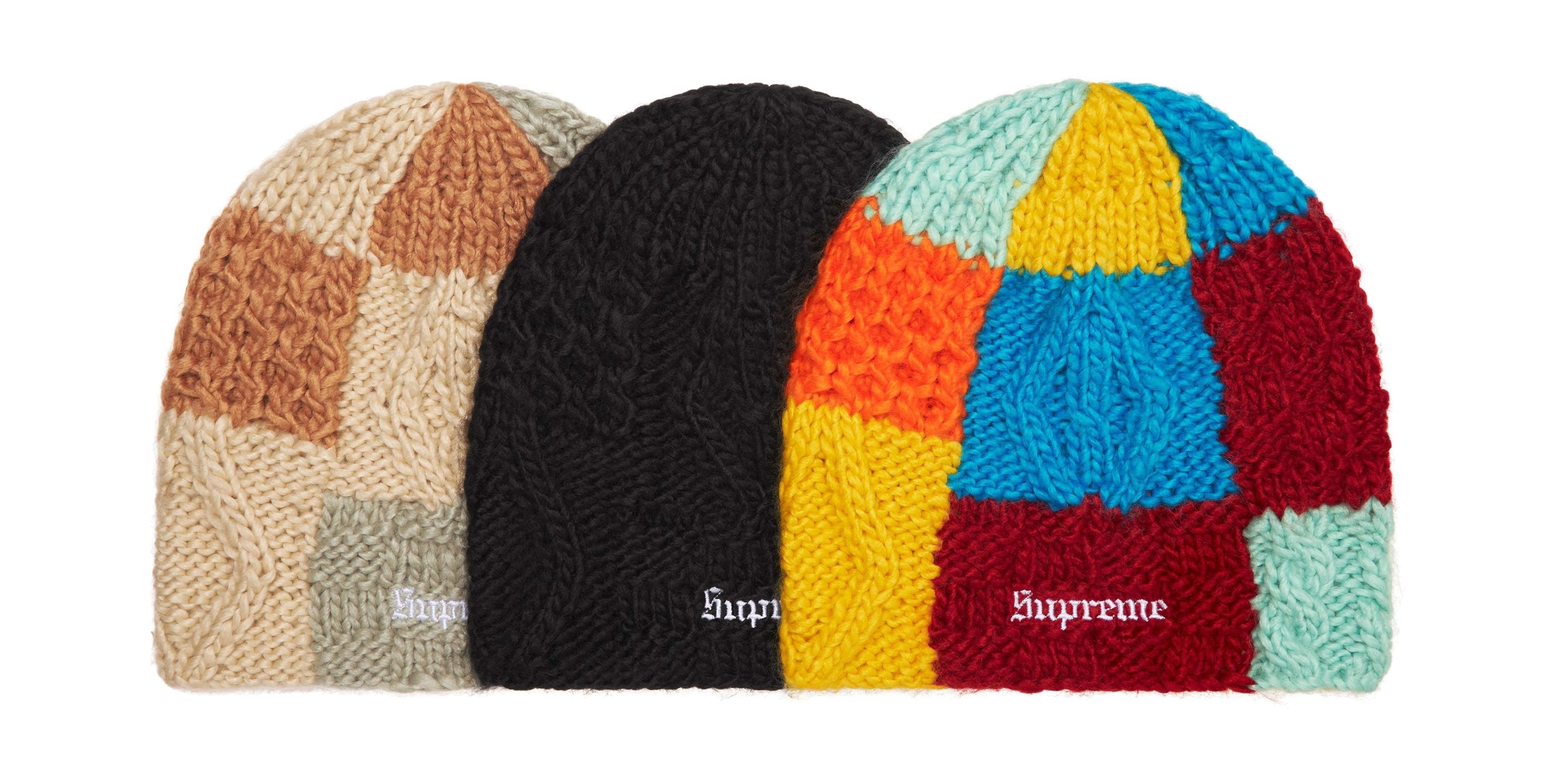 Block Knit Beanie